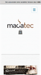 Mobile Screenshot of macatec.de